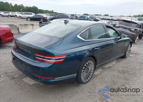 2023 Genesis Electrified G80 из США, поврежденный, VIN KMTGE4S19PU006915